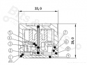 Waterflowsensor/Waterstroomsensor G1/2inch